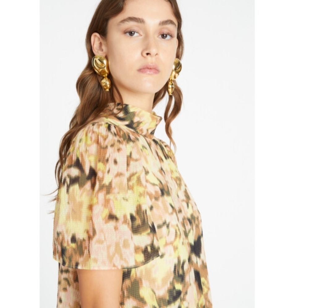TANYA TAYLOR Rosie Citrine Dress - Picture 3 of 9